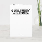 Paard en kleurplaat | Verjaardag Kaart voor Meisje (Achterkant)