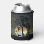Paard en Maan Koozie Beker Koeler (Blikje Voorkant)