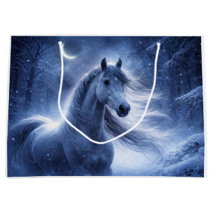Paard en Maan Mooie Winter Groot Cadeauzakje