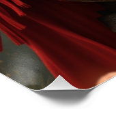 Paard en metgezel Fantasy Art Perfect Poster (Hoek)