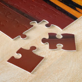 Paard en Piramide Legpuzzel (Zijkant)