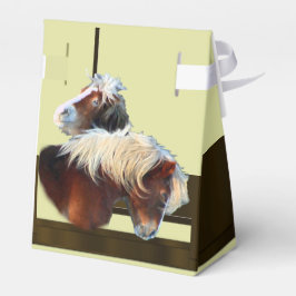 Paard- en pony-equestrian bruiloft bedankdoosjes