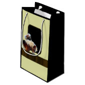 Paard en pony ruiterthema klein cadeauzakje (Achterkant Gekanteld)