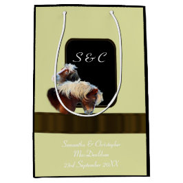 Paard en pony ruiterthema medium cadeauzakje