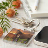 paard en pony sleutelhanger (Voorkant Rechts)
