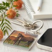 Paard en pony sleutelhanger (Voorkant Rechts)