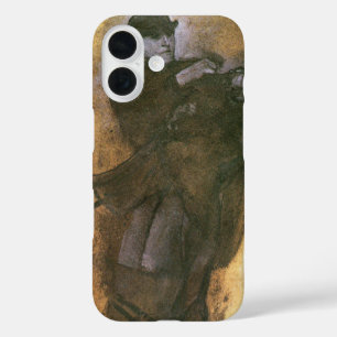 Paard en Ruiter door Edgar Degas, Vintage Studie K iPhone 16 Hoesje