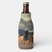 PAARD EN RUITER FLESJESKOELER (Fles Voorkant)