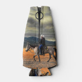 PAARD EN RUITER FLESJESKOELER (Achterkant)