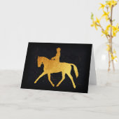 Paard en Ruiter Kaart (Gele Bloem)