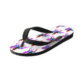 Paard en ruiter Kinder Teenslippers (Schuin)