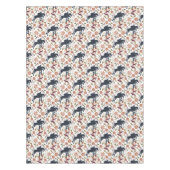 Paard en ruiter tafelkleed Equestrian Folk Art (Voorkant)