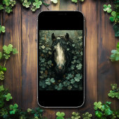 Paard en Shamrocks St Patrick's Day Kaart