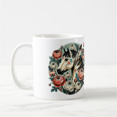 Paard en veren koffiemok (Links)