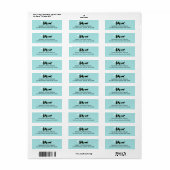Paard en Vervoer Sprookje Retouradres Labels (Full Sheet)