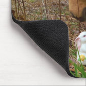 Paard en voorbloem Bunny Muismat (Hoek)