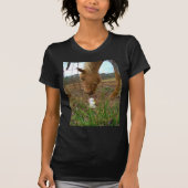 Paard en voorbloem Bunny T-shirt (Voorkant)