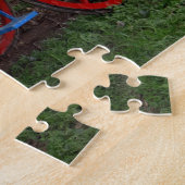 Paard-en-wagen India. Legpuzzel (Zijkant)