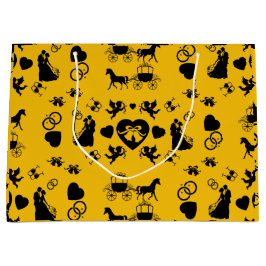 Paard en wagen Romantische bruiloft Groot Cadeauzakje