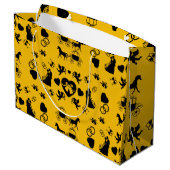 Paard en wagen Romantische bruiloft Groot Cadeauzakje (Achterkant Gekanteld)