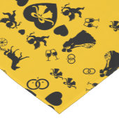 Paard en wagen Romantische bruiloft Korte Tafelloper (Hoek)