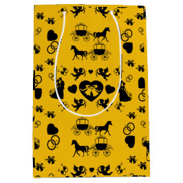 Paard en wagen Romantische bruiloft Medium Cadeauzakje