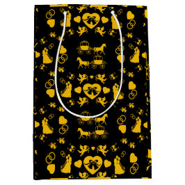 Paard en wagen Romantische bruiloft Medium Cadeauzakje