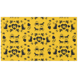 Paard en wagen Romantische bruiloft Tafelkleed