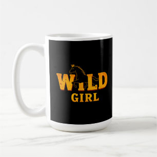Paard en 'Wild Girl' bord Koffiemok