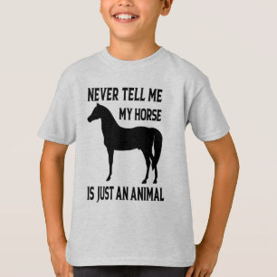 Paard Equestrian Cowgirl Country Western Boerderij T-shirt