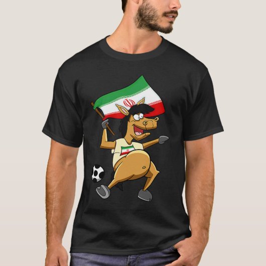 Paard fan Iran T-shirt (Voorkant)