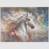 Paard Fantasie Galaxy Decoupage Tissuepapier (Voorkant)
