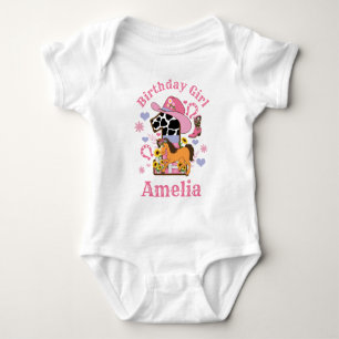 Paard feestje eerste verjaardag shirt Rodeo Cowgir