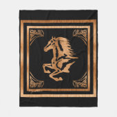 Paard Fleece Deken (Voorkant)