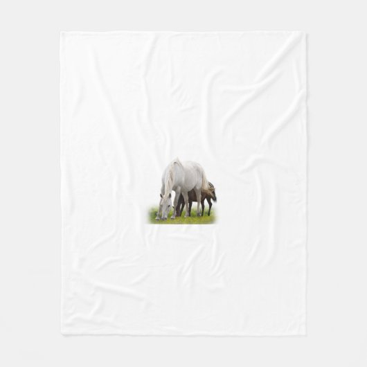 Paard Fleece Deken (Voorkant)