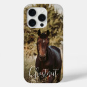 Paard foto en naam Case-Mate iPhone case (Achterkant)