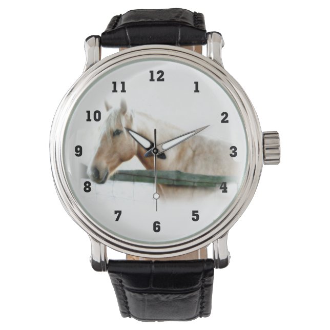 Paard foto horloges (Voorkant)