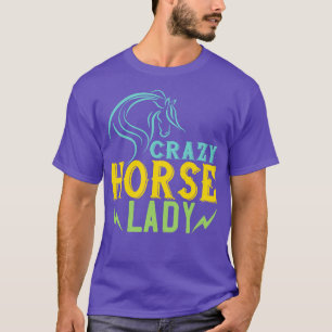 Paard Gek Paard Dame T-shirt