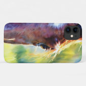 Paard  Gezicht Waterverf Stijl Kunst Telefoon Case (Achterkant (horizontaal))