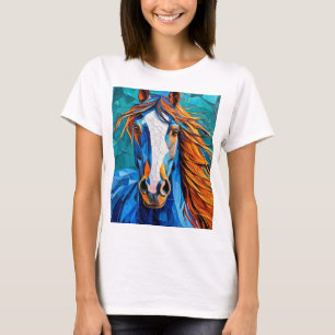 Paard Glas in Lood T-shirt