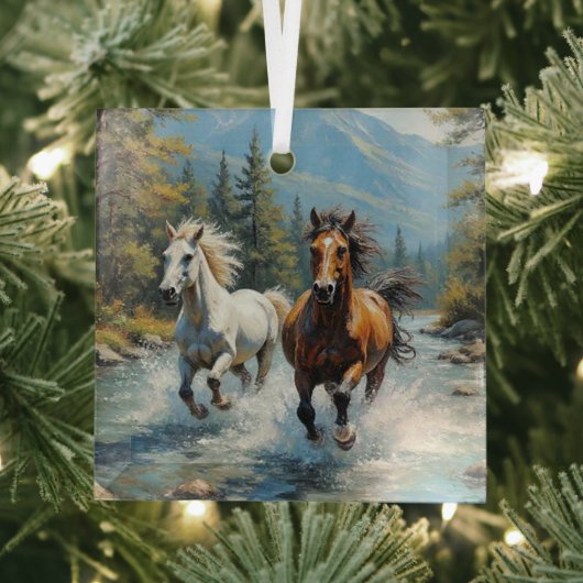Paard Glas Ornament (Insitu)
