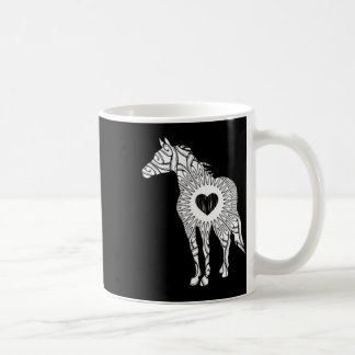Paard Graphic Witte Paardenpaard Rijden Gift Koffiemok
