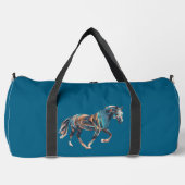 Paard Grote Duffel Tas (Voorkant)