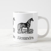  paard grote koffiekop (Rechts)