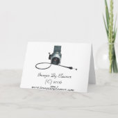 paard hallo kaart (Achterkant)