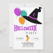 Paard Halloween Feest Uitnodiging (Voorkant)