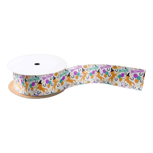 Paard Halloween Satijn Lint (Spoel)
