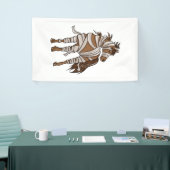Paard Halloween Spandoek (Beurs)