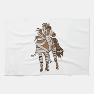 Paard Halloween Theedoek