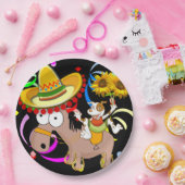 Paard Happy Birthday Paper Borden Papieren Bordje (Feest)